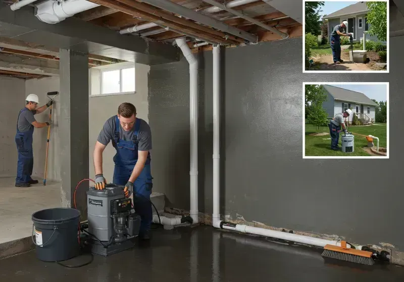 Basement Waterproofing and Flood Prevention process in Lunenburg, VA